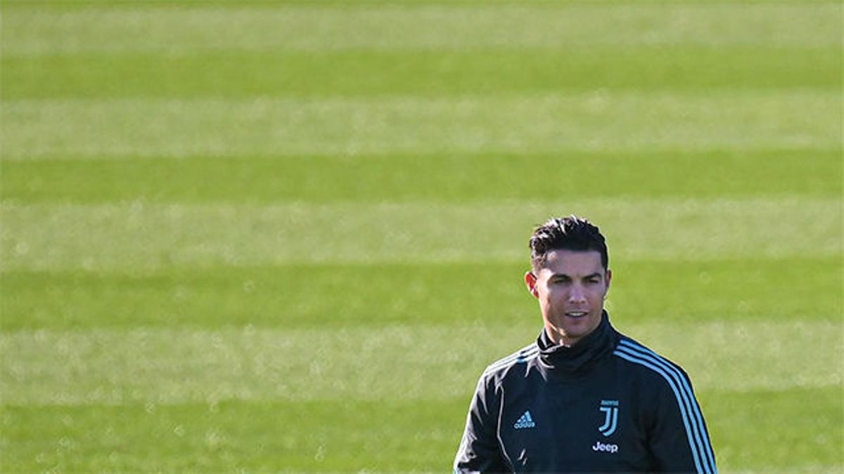 Cristiano cambia ligeramente de look antes de visitar al Leverkusen