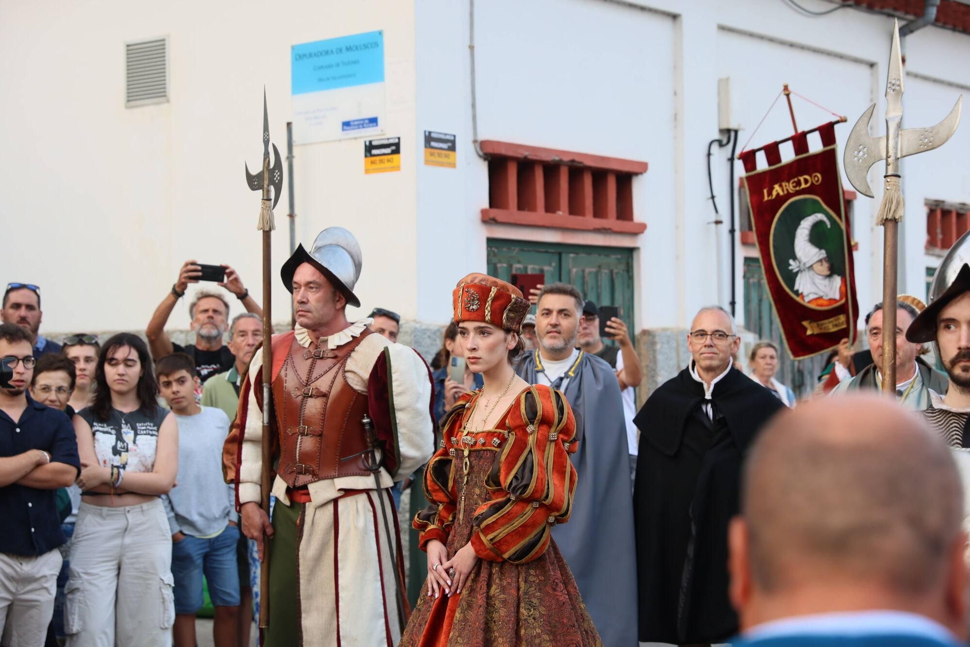 Carlos V siempre desembarca en Tazones