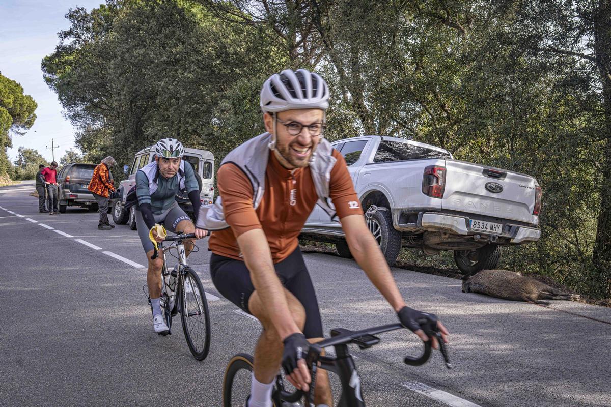 Ciclistas y excursionistas, el peligro inesperado en plena batida