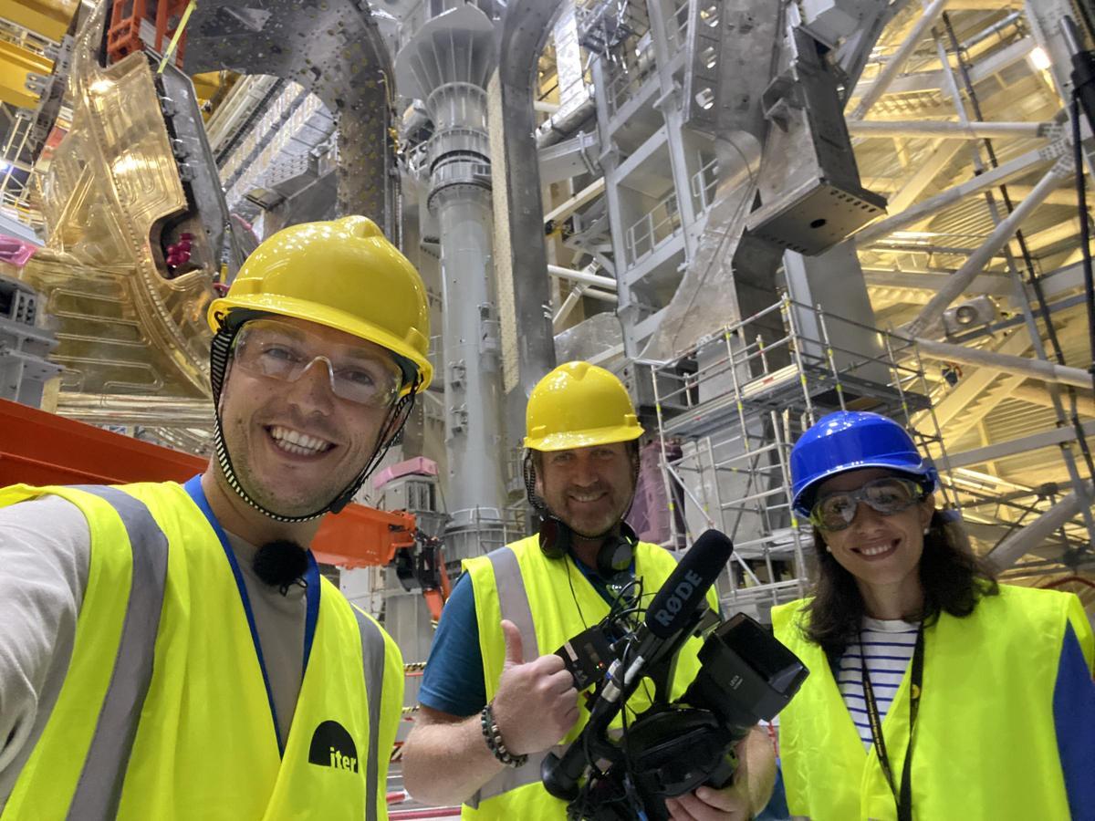 Enrique Tena y Pablo Perandrés en el reactor pgm Provenza Francesa