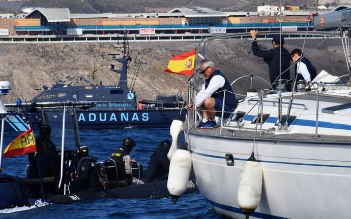 08/05/2019 TALIARTE. TELDE. Simulacro del ejército de operación contra el tráfico de drogas . Fotógrafa: YAIZA SOCORRO.  | 08/05/2019 | Fotógrafo: Yaiza Socorro