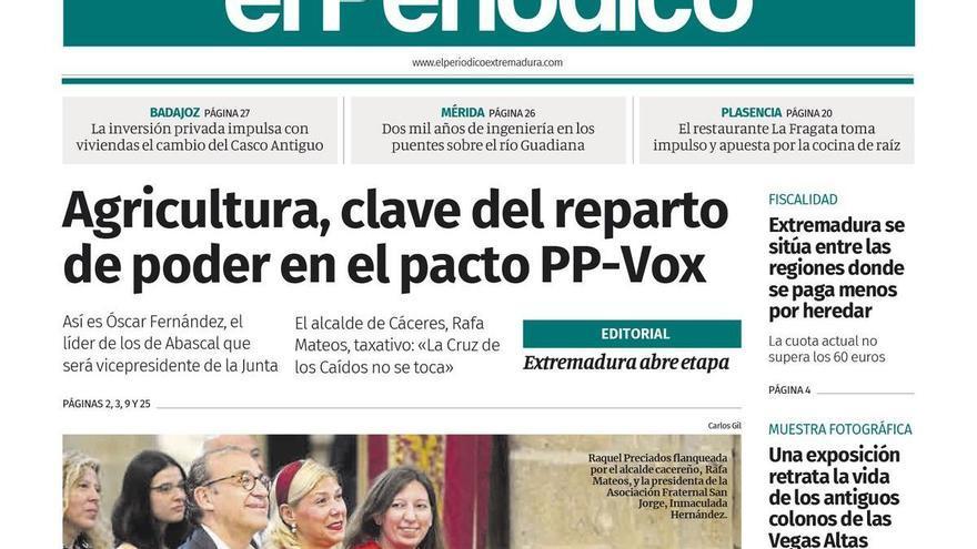 Consulta la portada correspondiente al día 19 de abril de 2026