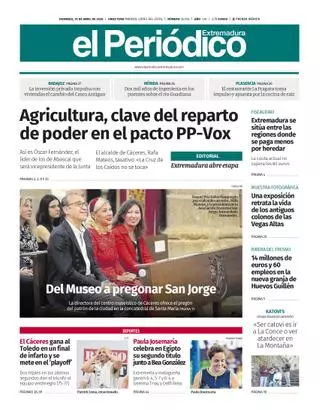 Consulta la portada correspondiente al día 19 de abril de 2026