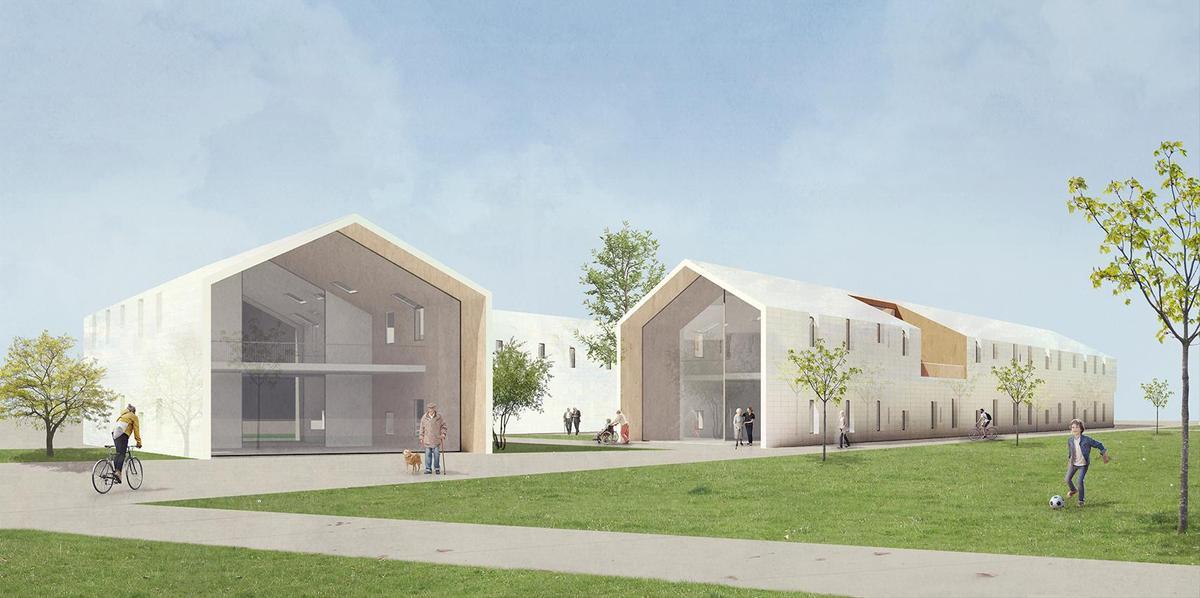 Recreación virtual del geriátrico que se va a levantar en Ibi