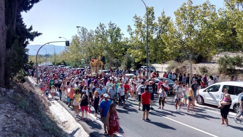 Romería de subida del Niño Jesús en Mula