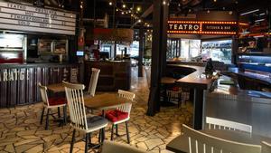 El interior del restaurante Teatro.