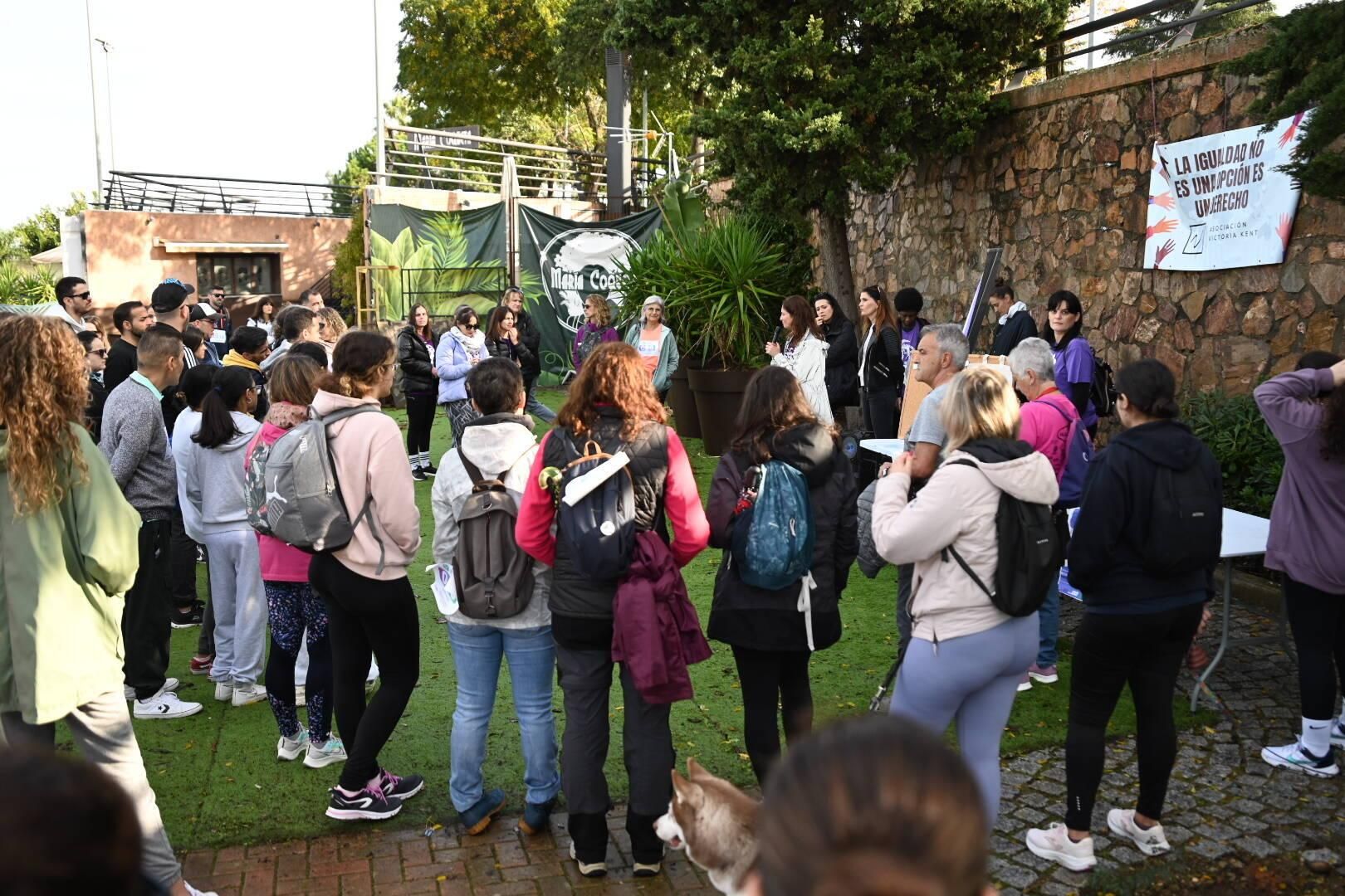 4ª Marcha ‘Badajoz en marcha, por ellas’ de la Asociación Victoria Kent en Badajoz