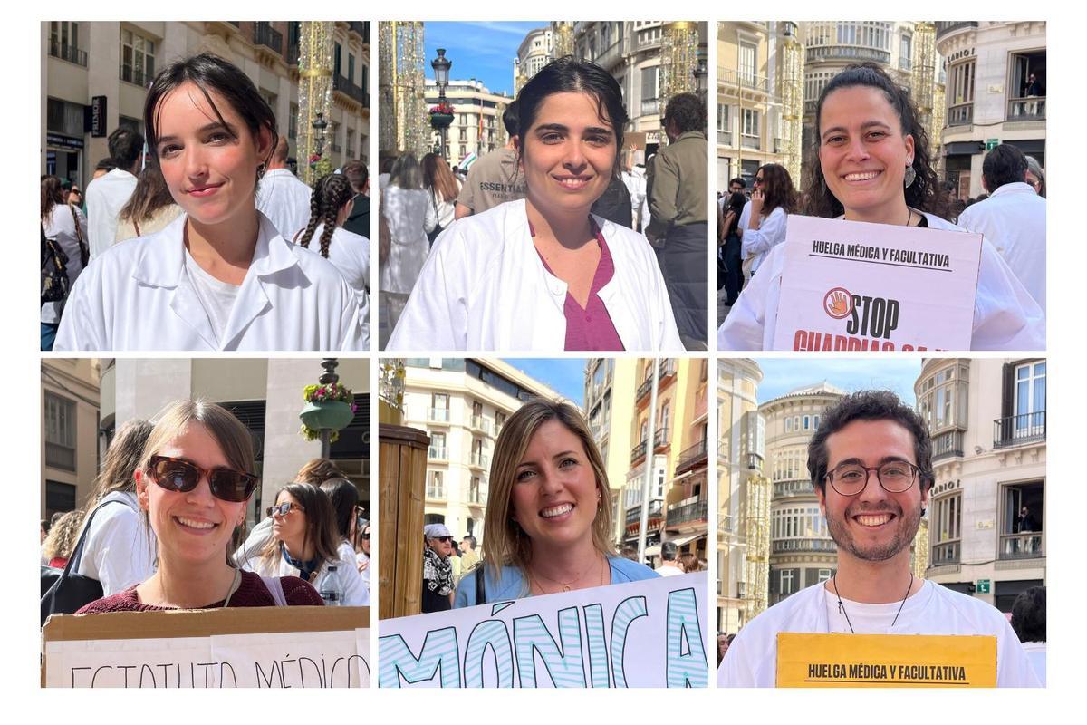 Arriba, de izq. a dcha.: Marta, Raquel y María. Abajo, de izq. a dcha.: Clara, Laura y Carlos.