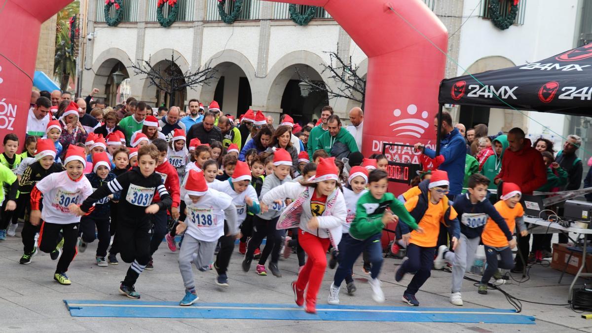 La última edición de la carrera solidaria de Villanueva de la Serena fue en 2019.