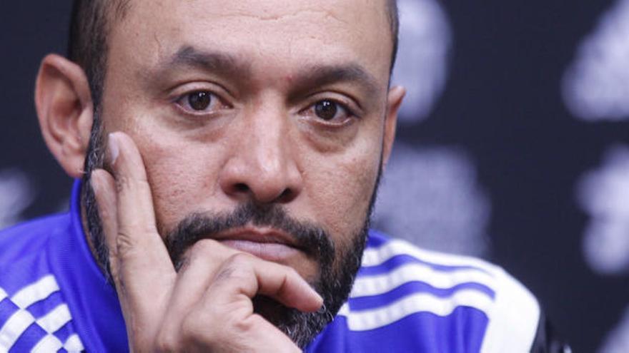 Nuno, en rueda de prensa.