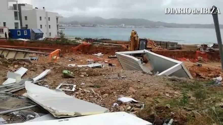 El temporal en Sant Antoni