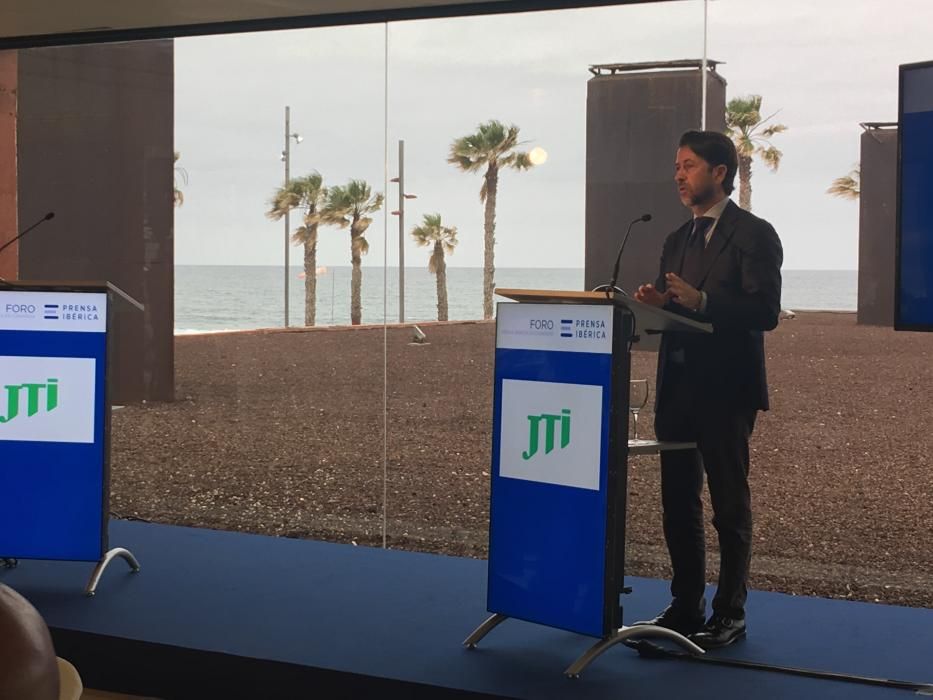 Carlos Alonso, en el Foro Prensa Ibérica