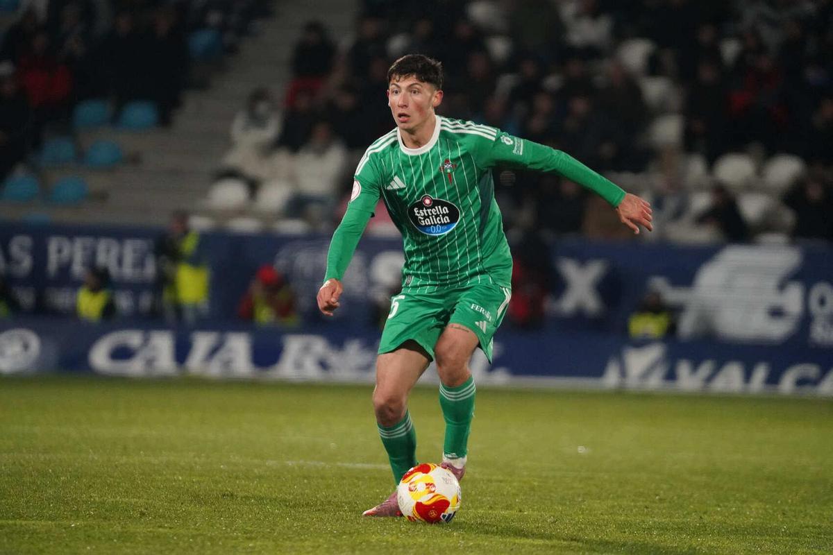 Jairo Noriega con el Racing de Ferrol