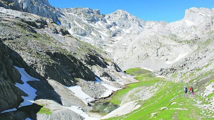 Vista de la laguna de Ándara, en el mes de junio del año pasado.