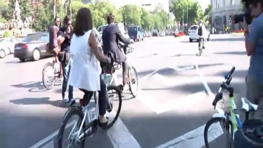 Botella estrena las nuevas &#039;bicis&#039; eléctricas de Madrid