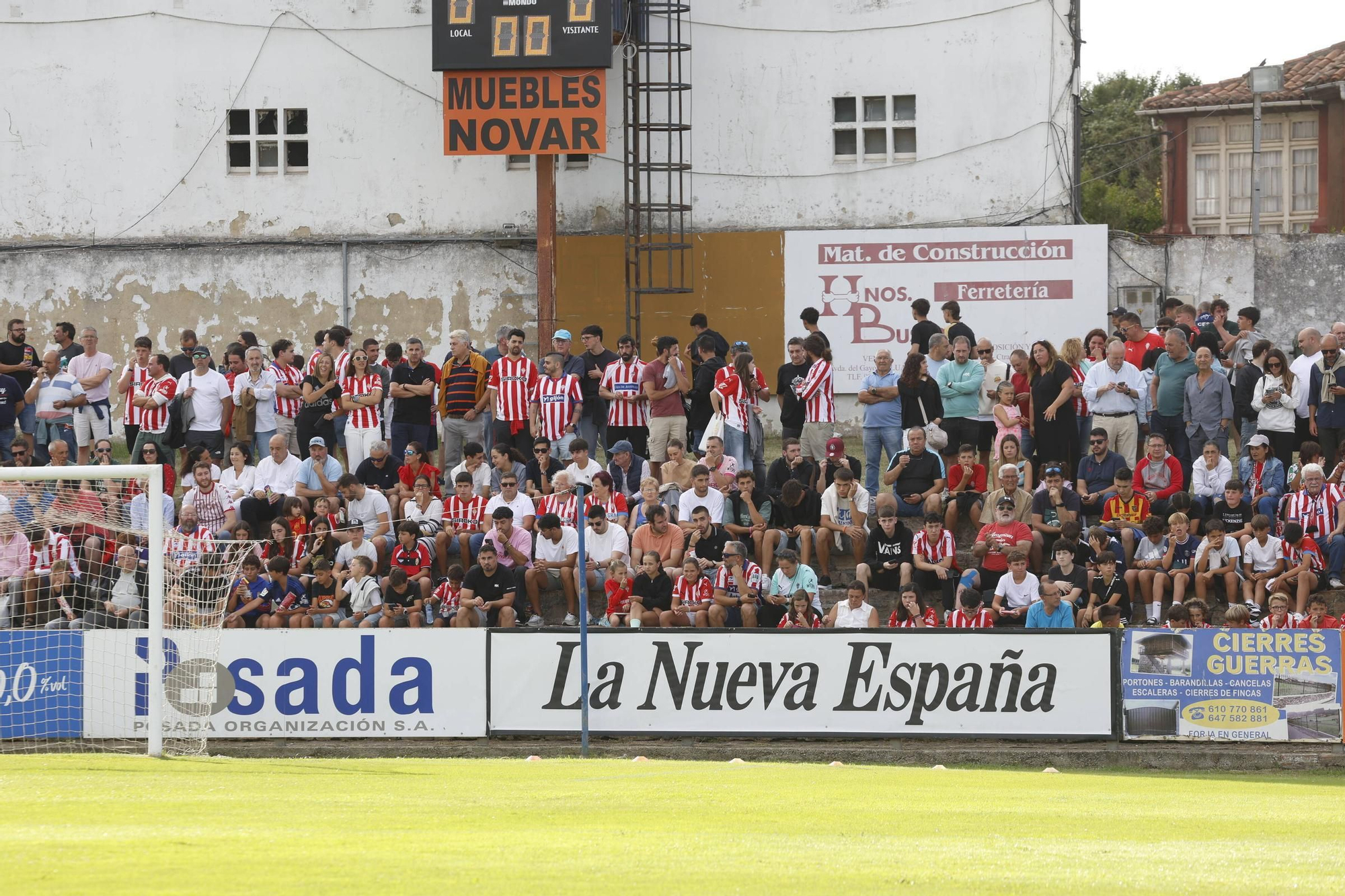 EN IMÁGENES: así fue el choque entre el Sporting y el Marino de Luanco