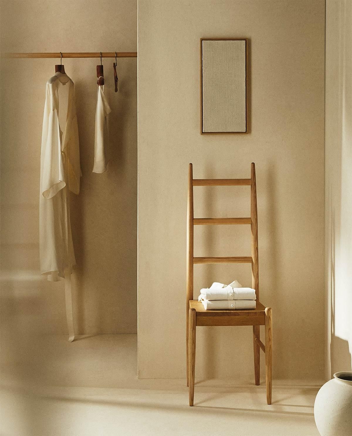 Silla toallero de Zara Home