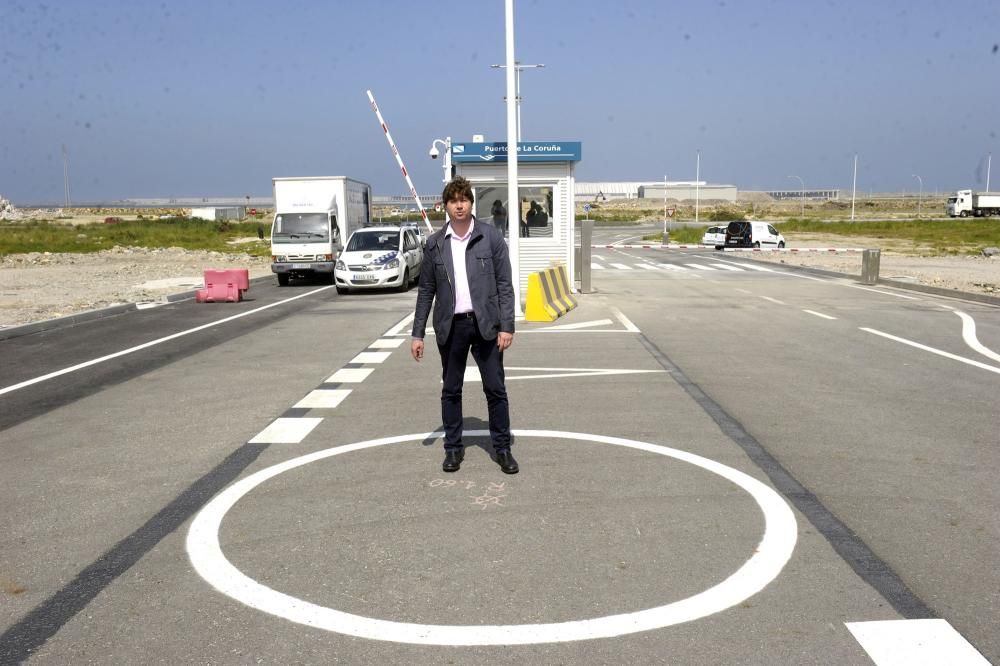 Abre a la circulación el vial de acceso al puerto exterior tras meses con la obra terminada