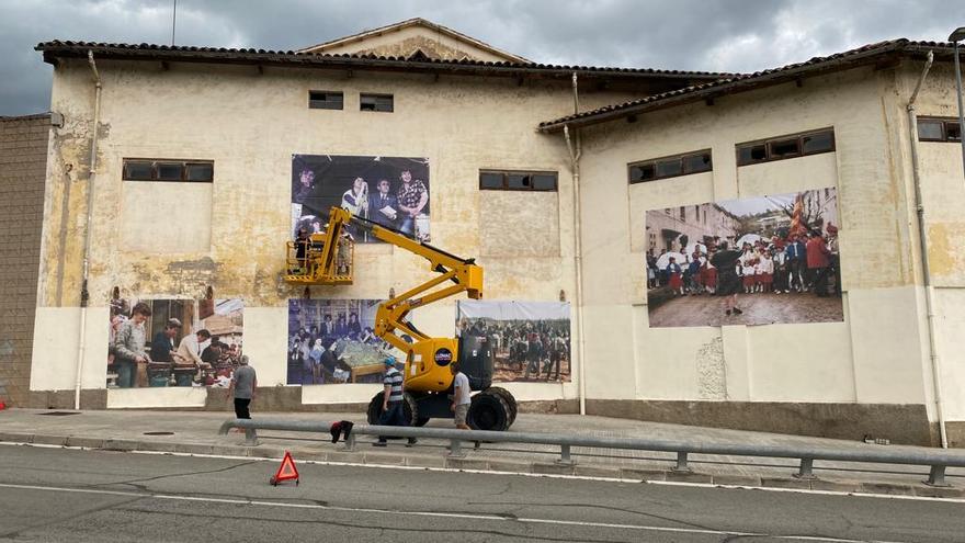 Cal Rosal fa una acció per recuperar l&#039;esperit de la colònia a través d&#039;imatges antigues