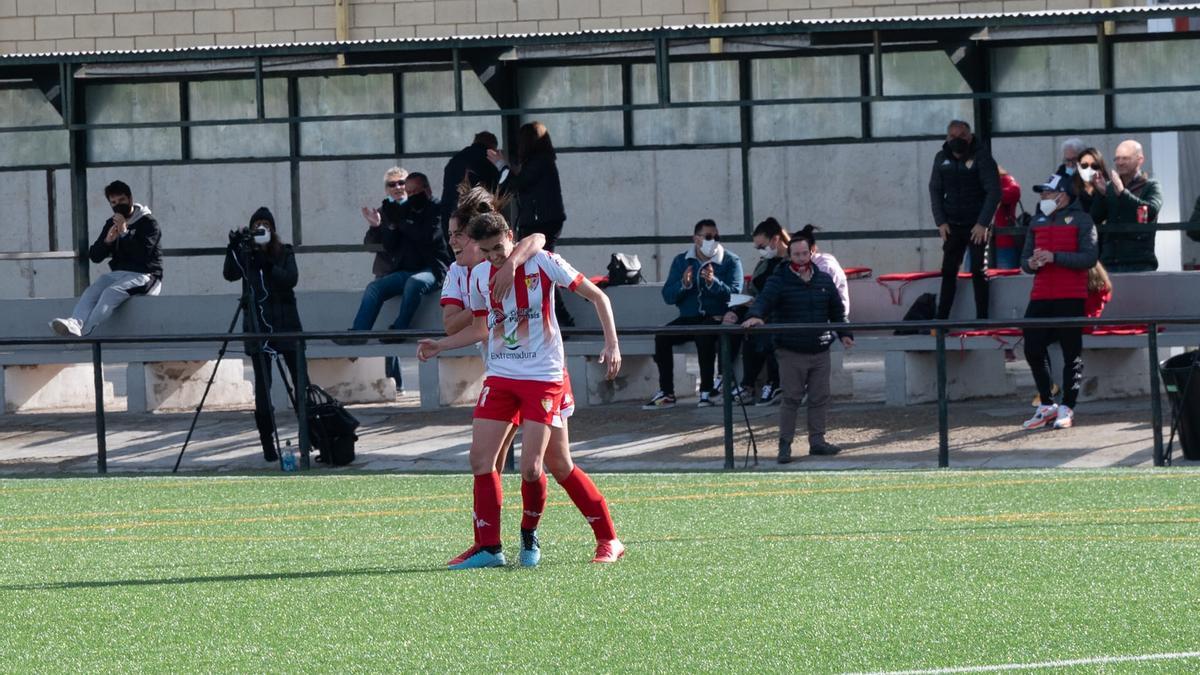 Celebración de un gol del Santa Teresa.