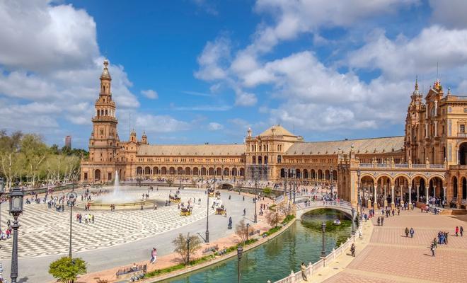 Plaza España, sevilla, star wars