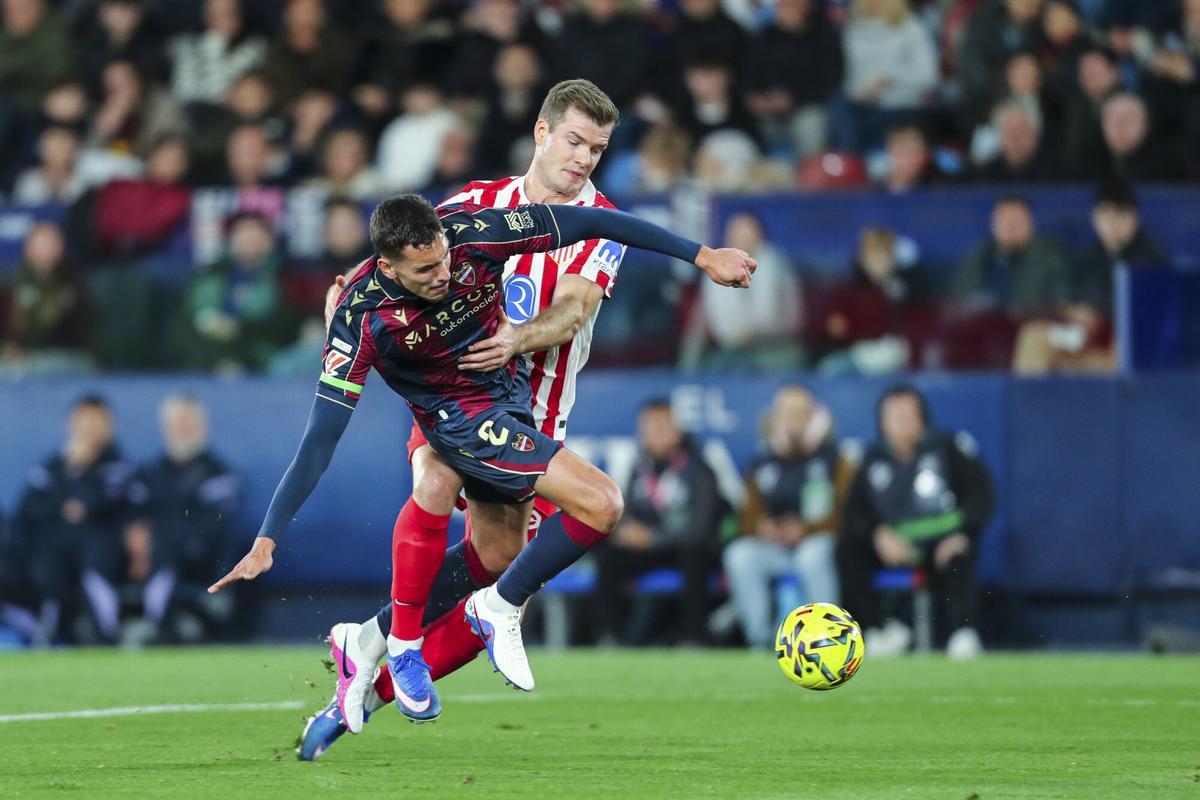 LaLiga: Levante - Atlético de Madrid, en imágenes.