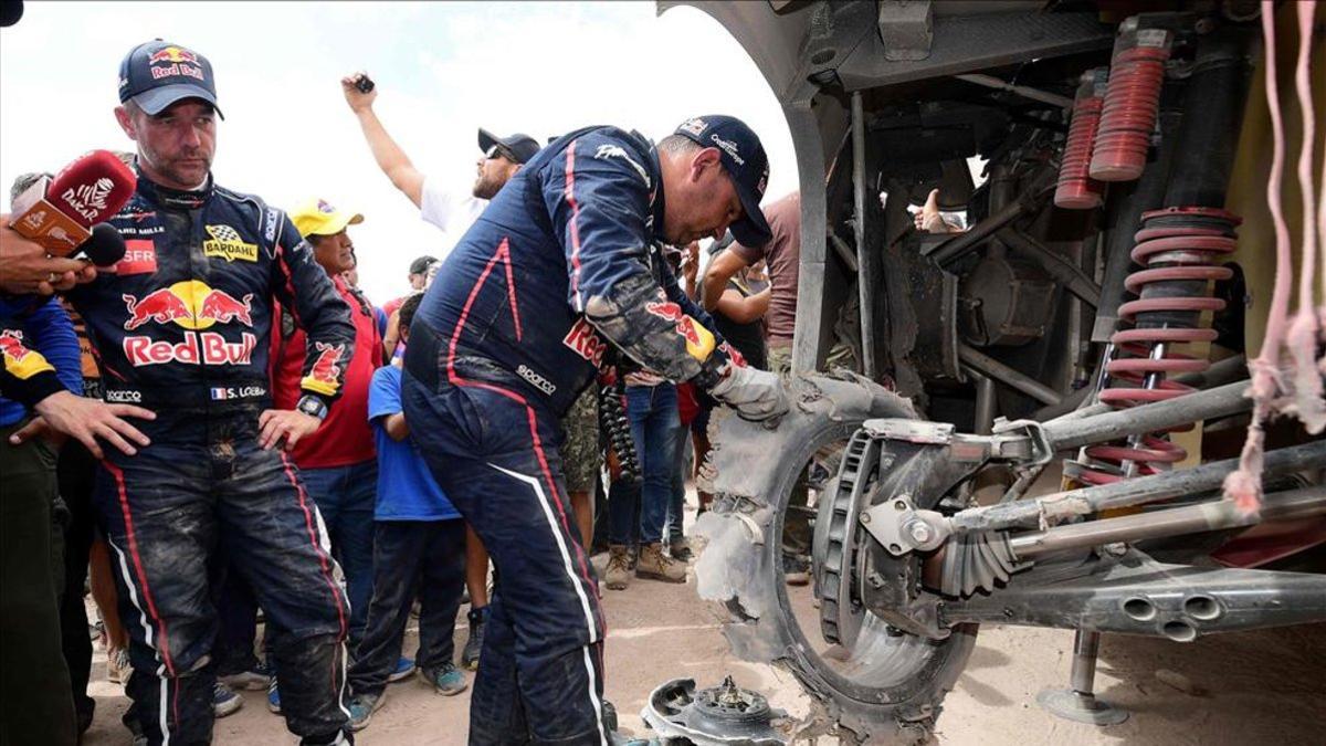 Loeb y Elena están teniendo muchos problemas en el Dakar
