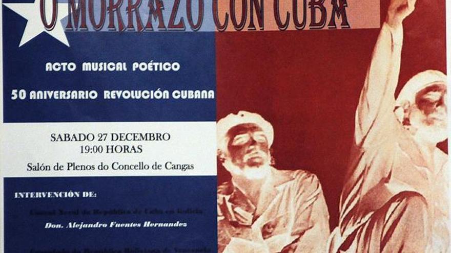 La Revolución Cubana, de bodas de oro en Cangas