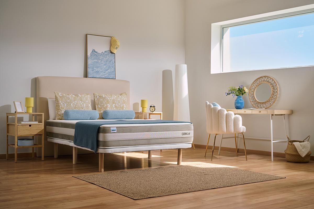 En los meses de verano adquieren especial relevancia los colchones fabricados con materiales transpirables.