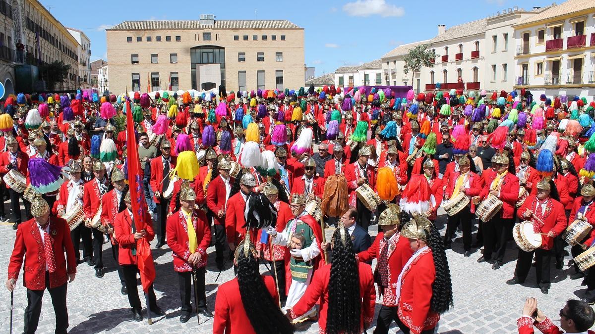 Toque de tambor en Baena.