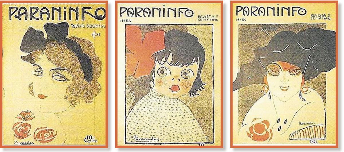 Portadas de la revista 'Paraninfo'.