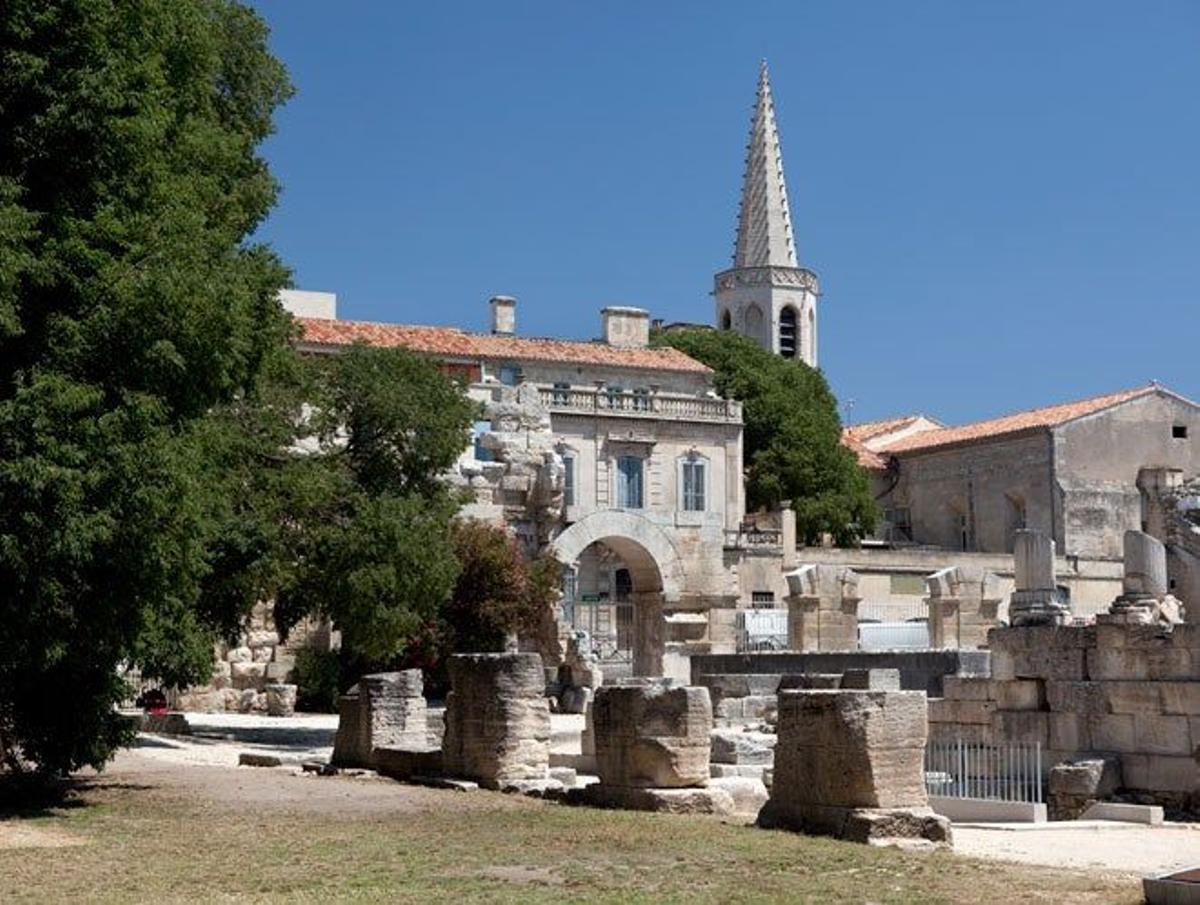 Ruinas romanas de Arlés.