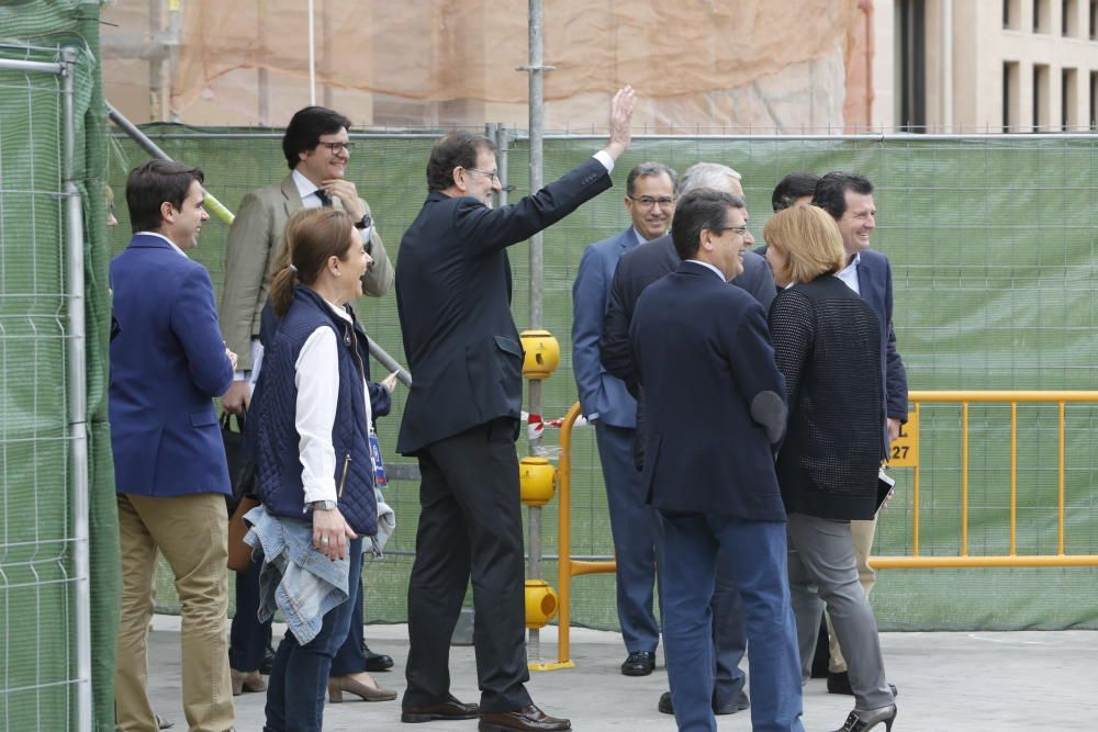 Los portavoces del PP se reúnen en Alicante con Rajoy