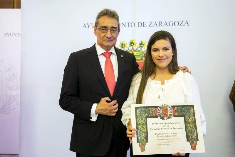 Premios de los concursos del Pilar