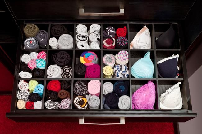 Organizador de ropa interior