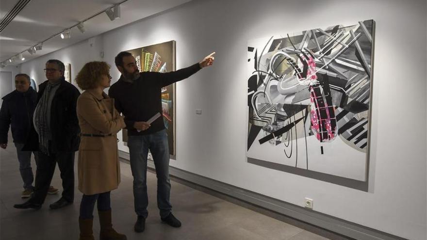 El centro de Arte Rafael Botí expone 18 obras de su colección de diversas técnicas artísticas