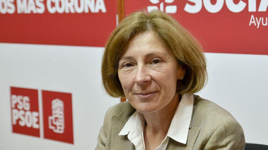 Barcón dimite como secretaria general del PSOE en A Coruña