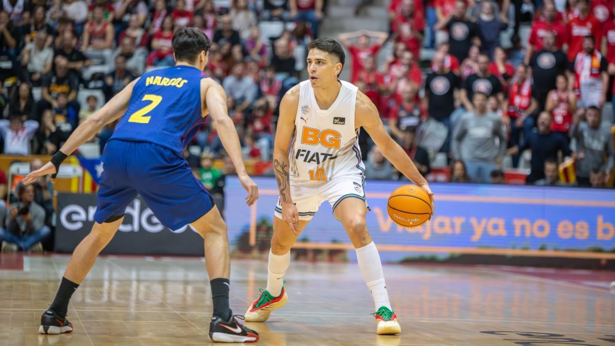Pepe Vildoza, junto a Juani Marcos