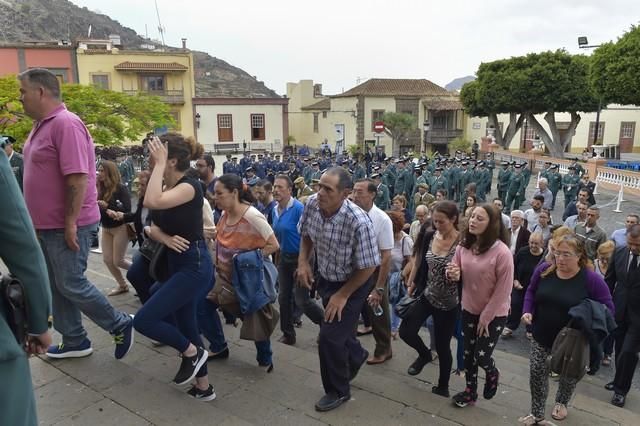 Honras fúnebres al guardia civil Ulises García