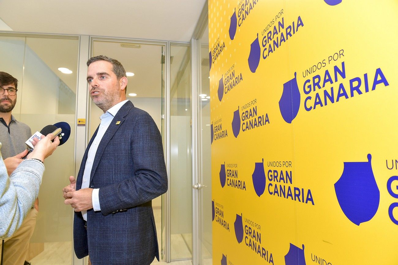 Lucas Bravo de Laguna, candidato de Unidos por Gran Canaria a la presidencia del Gobierno