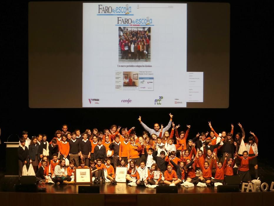 FARO premia la cantera periodística escolar