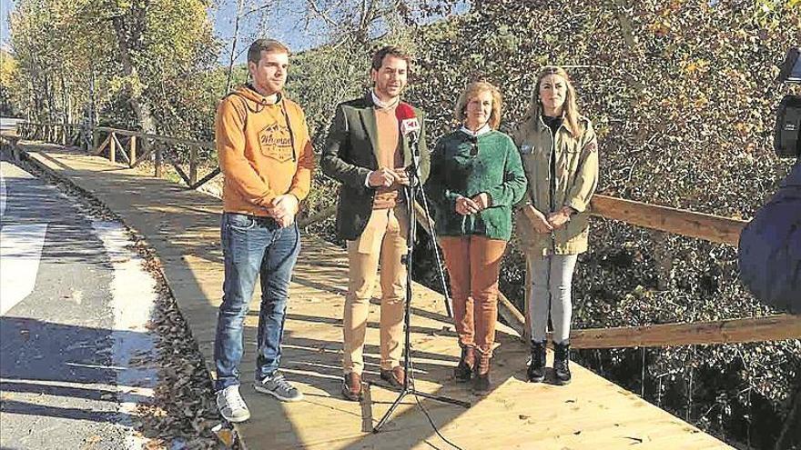 Un nuevo sendero mejora la seguridad en Gaena