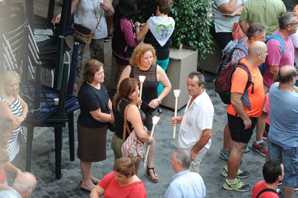 Romería de la Virgen de la Fuensanta: Salida de la