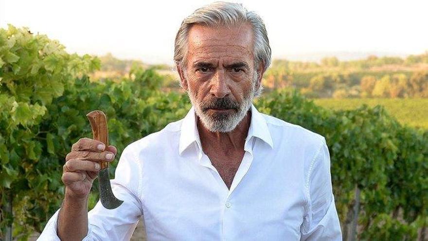 Imanol Arias, vendimiador de honor en Mallorca