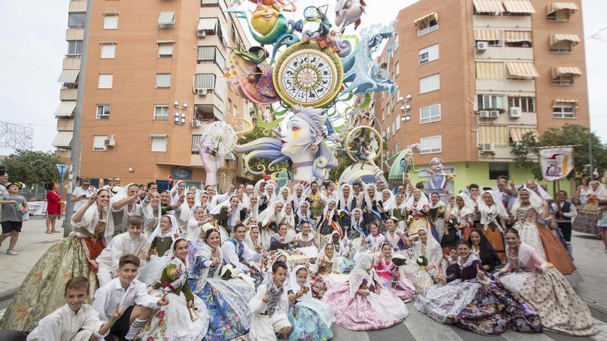 La hoguera ganadora el pasado año en Especial, La Ceràmica