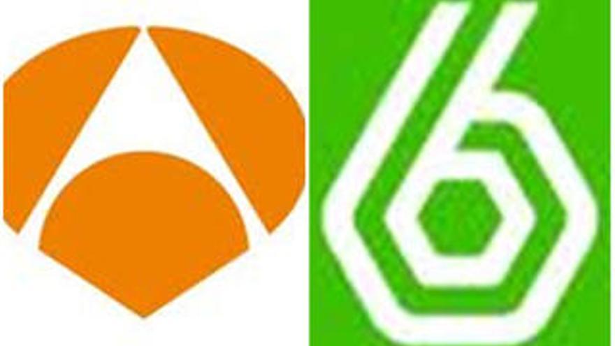 Logos de Antena 3 y La Sexta.
