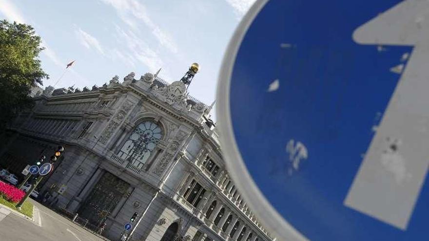 La sede del Banco de España en Madrid.