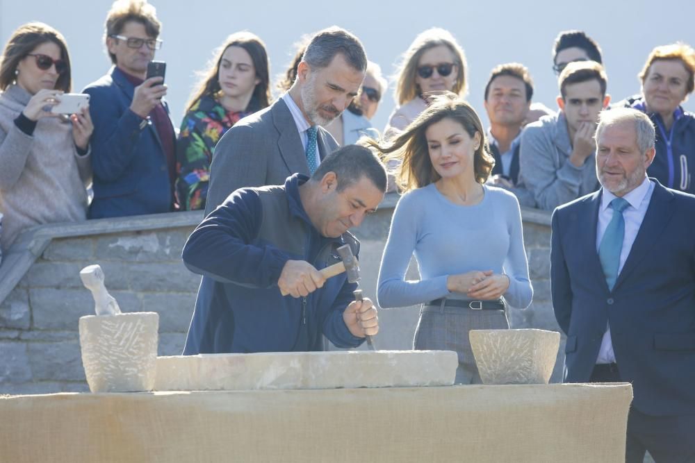 Los Reyes visitan Poreñu, Pueblo Ejemplar 2017