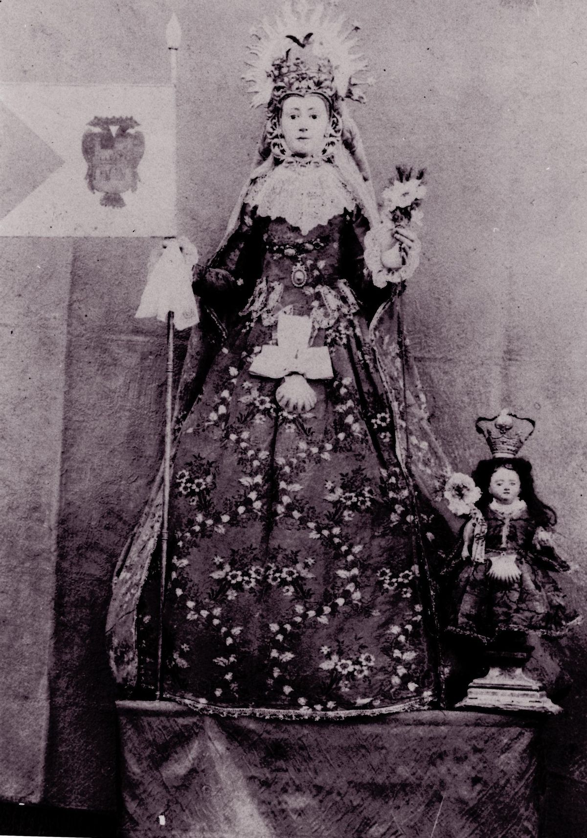 La Virgen de la concha circa 1900.