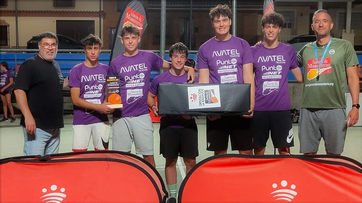 Ganadores en categoría Junior Masculino
